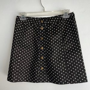 She + Sky Polka Dot Skirt